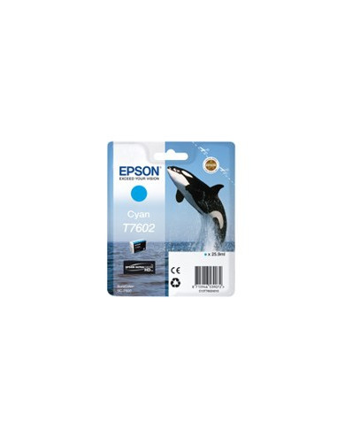 Cartucho tinta epson t760240 cian supercolor p600 - sc - p600 -  orca