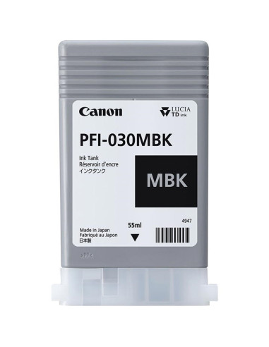 Cartucho canon pfi - 030 negro mate ta - 20ta - 20 mfp l24eita - 30ta - 30 mfp l36ei