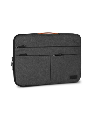 Funda subblim air padding 360 sleeve para portatil 15.6pulgadas dark grey