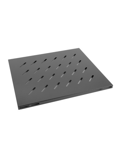 Bandeja lanberg fija 1u 465x500 mm hasta 120 kg rack de 19 negro