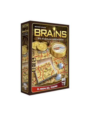 Juego de mesa brains mapa del tesoro pegi 8