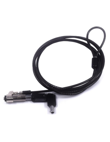 Cable de seguridad ewent para portatil -  llave 1.8m