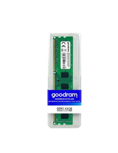 Memoria ram ddr3 goodram 8gb - 1333mhz - pc3 10600 - cl9 - 1.5v