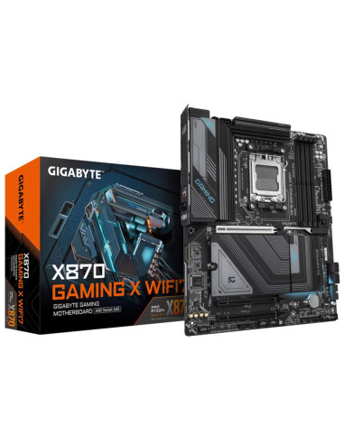 Placa base gigabyte x870 gaming x wifi7 g10 am5 atx -  4x ddr5 -  4x sata3