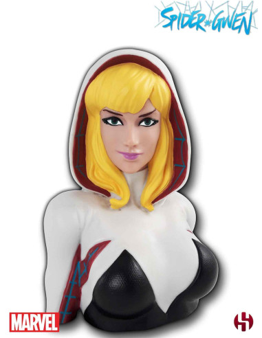 Figura hucha semic studios marvel spiderman spider - gwen deluxe