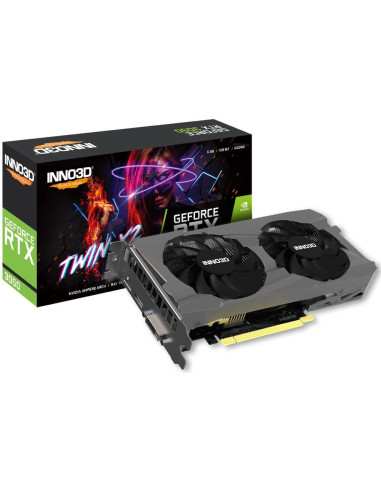 Tarjeta grafica inno3d rtx 3050 twin x2 6gb gddr6 -  dp -  hdmi -  dvi - d
