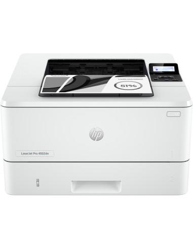 Impresora hp laser monocromo laserjet pro 4002dn a4 -  40ppm -  red -  duplex