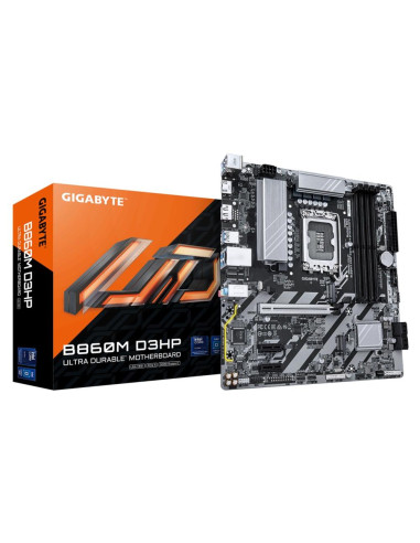 Placa base gigabyte b860m d3hp matx -  4x ddr5 -  4x sata3 lga1851