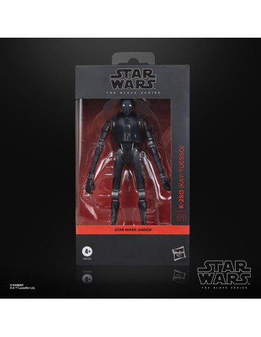 Figura hasbro star wars the black series andor k - 2s0 (kay - tuesso)