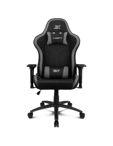 Silla gaming drift dr110 tejido negro - gris