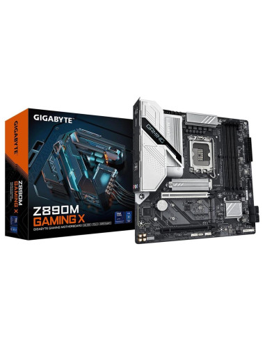 Placa base gigabyte z890m gaming x 1851 matx -  4x ddr5
