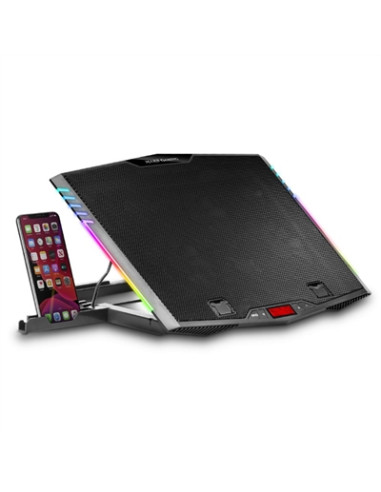 Base de refrigeracion mars gaming mnbc5 para portatil hasta 17.3 pulgadas