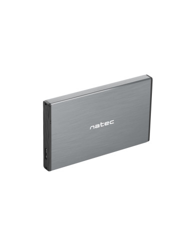 Caja externa natec rhino go disco duro 25 pulgadas pulgadas usb 3.0 sata gris