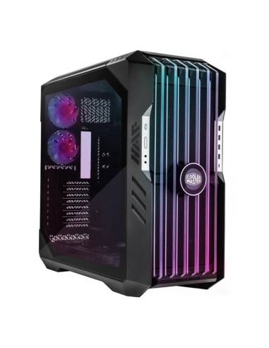 Caja ordenador gaming e - atx coolermaster haf 700 cristal templado -  2 x 200mm -  2 x 120mm argb