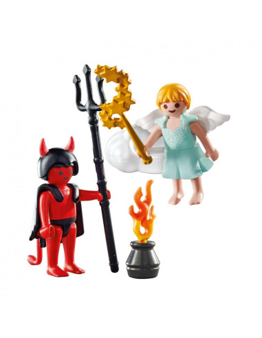 Playmobil ángel y diablo