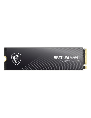 Disco duro interno solido ssd msi spatium m560 1tb m.2 nvme pcie5