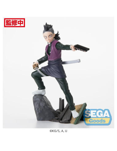 Figura sega demon slayer kimetsu no yaiba  genya shinazugawa swordsmith village arc 15 -5 cm
