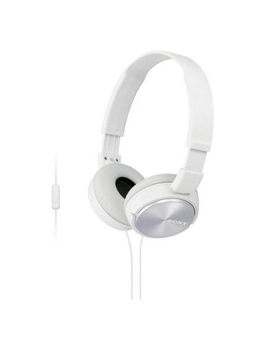 Auriculares sony mdrzx310apw diadema blanco plegable -  microfono