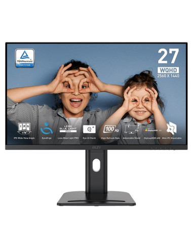 Monitor msi mp273qp e2 27 pulgadas wqhd 75hz