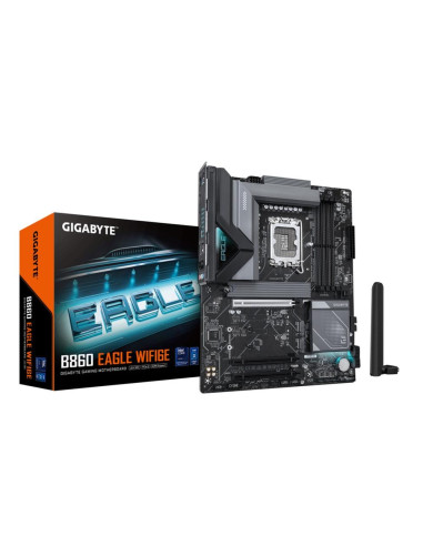 Placa base gigabyte b860 eagle wifi6e atx -  4x ddr5 -  lga1851