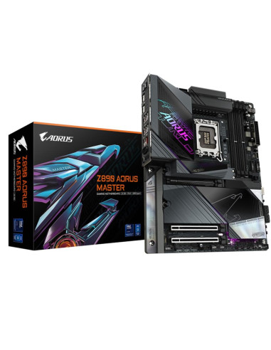 Placa base gigabyte z890 aorus master g10 atx -  4x ddr5