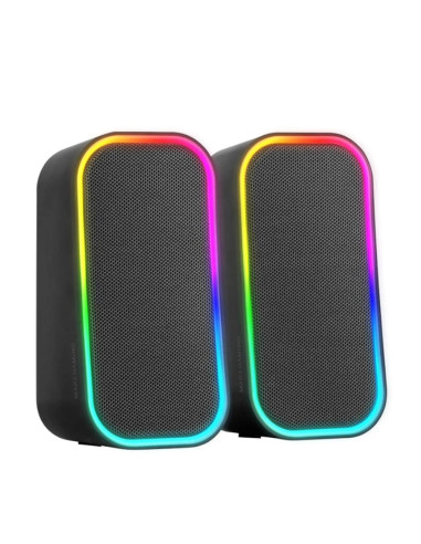 Altavoces mars gaming ms - om rgb negro