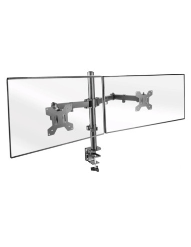 Soporte mesa mars gaming vesa hasta 32 pulgadas 100x100mm 2 brazos max 8kg - brazo