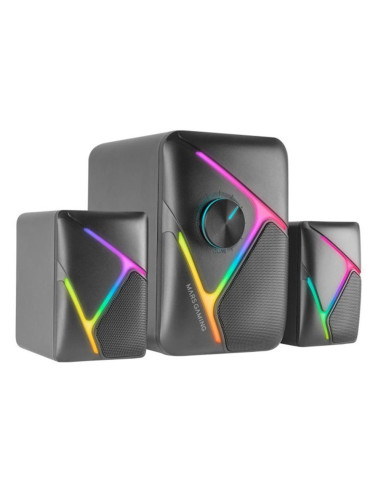 Altavoces mars gaming 2.1 ms - h21 negro