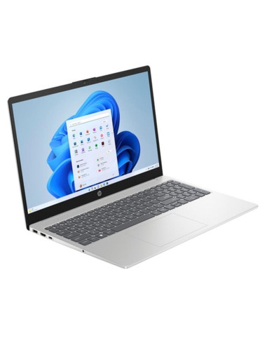 Portátil hp 15 - fd0094ns 15.6 pulgadas i7 - 1355u -  16 gb -  ssd 1tb -  w11 -  plata natural