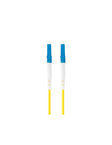 Latiguillo fibra optica lc - upc lanberg 1m mono simplex g657a1 lszh amarillo