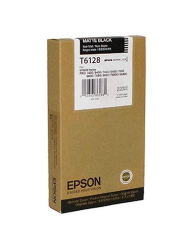 Cartucho tinta epson stylus photo 7450 - 9450 -  7400 - 9400 - 7880 -  9880 - 7800 - 9800 negro mate 220ml