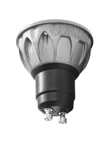 Bombilla led evo silver electronic dicroica 8w80w -  gu10 -  4000k -  38º -  690lm -  luz neutra natural -  a+