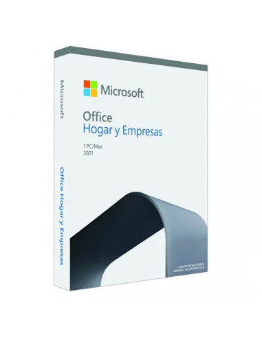 Microsoft office home and business 2021 español caja new licencia perpetua