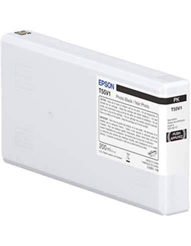 Cartucho tinta epson t55w1 photo black