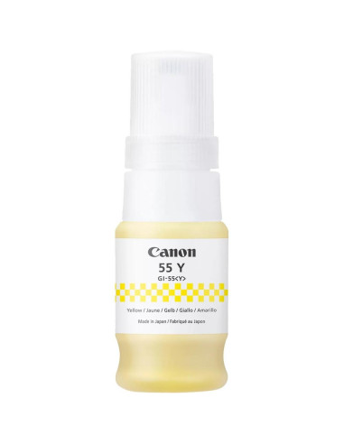 Botella tinta canon gi - 55 ink amarillo