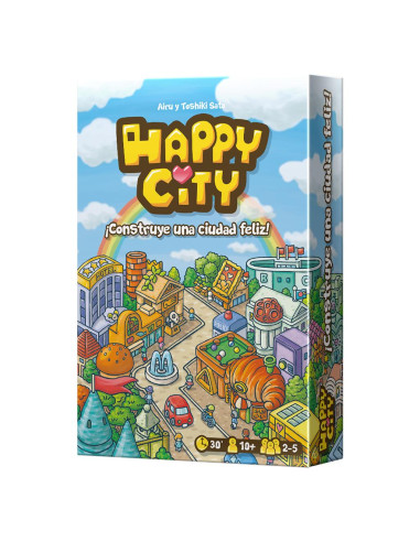 Juego de mesa happy city pegi 10