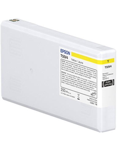 Cartucho tinta epson t55w4 yellow
