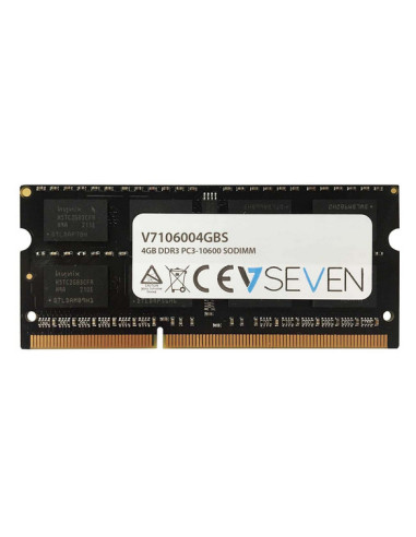 Memoria ram v7 sodimm 4gb ddr3 1333 mhz pc3 - 10600