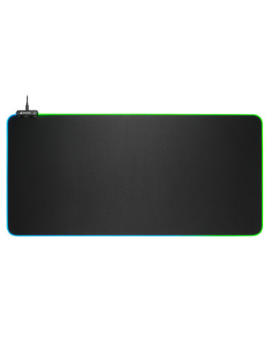 Alfombrilla gaming sharkoon 1337 rgb v2 900 negro