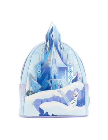 Mini mochila loungefly disney frozen castillo de elsa