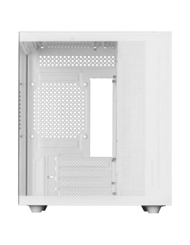 Caja ordenador mars gaming mcvieww matx cristal templado blanco