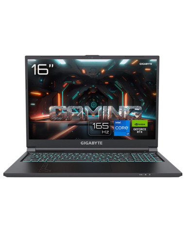 Portatil gigabyte mf - 72es893kd i7 - 13620h 16gb ssd 512gb 16 pulgadas