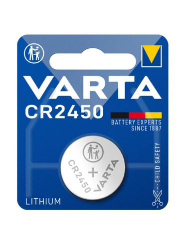 Blister pilas varta litio boton 3v cr2450