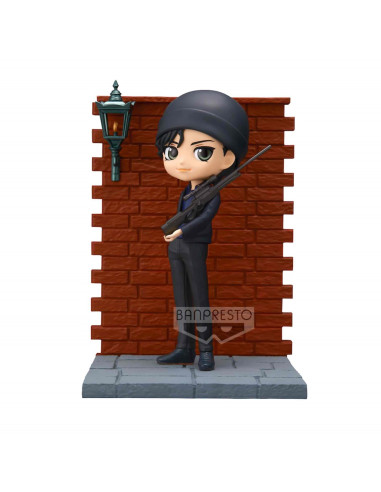 Figura banpresto q posket detective conan shuichi akai premium