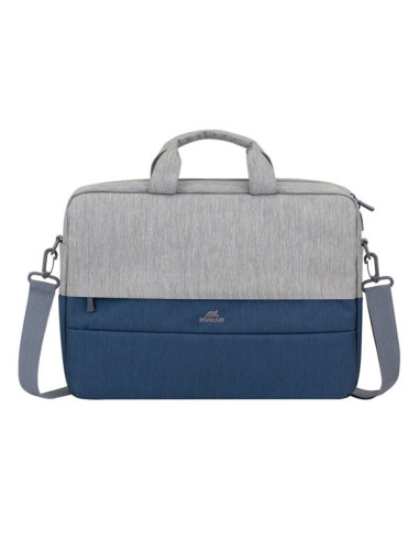 Maletin rivacase 7532 prater para portatil 15.6 pulgadas gris - azul
