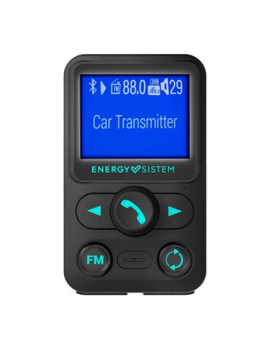 Transmisor fm coche xtra bluetooth energy sistem - 1.4 pulgadas lcd - asistente de voz - carga usb - mp3