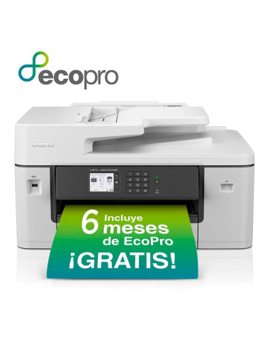 Multifuncion brother inyeccion color mfcj6540dwe fax -  a3 -  28ppm -  256mb -  usb -  red -  wifi -  wifi direct -  duplex imp
