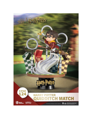 Figura beast kingdom dstage harry potter partido de quidditch