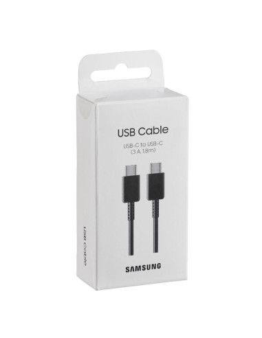 Cable samsung original ep - dx310jbegeu usb tipo c -  usb tipo c negro 1.8m