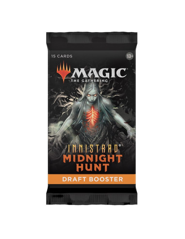 Juego de cartas sobre individual wizards of the coast magic the gathering draft innistrad midnight hunt inglés